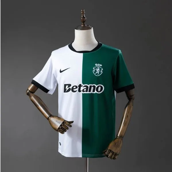 Camiseta de fútbol Sporting CP 2025/26 ESPECIAL MANGA CORTA VERSION FAN